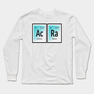 Accra Periodic Table Long Sleeve T-Shirt